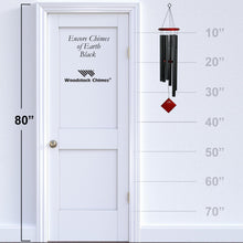 Woodstock Chimes of Earth - Black size guide