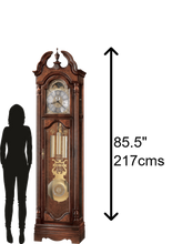 Langston Westminster Chime Grandfather Clock H 217cm