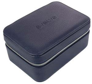 Evolve Navy Travel Jewellery Box