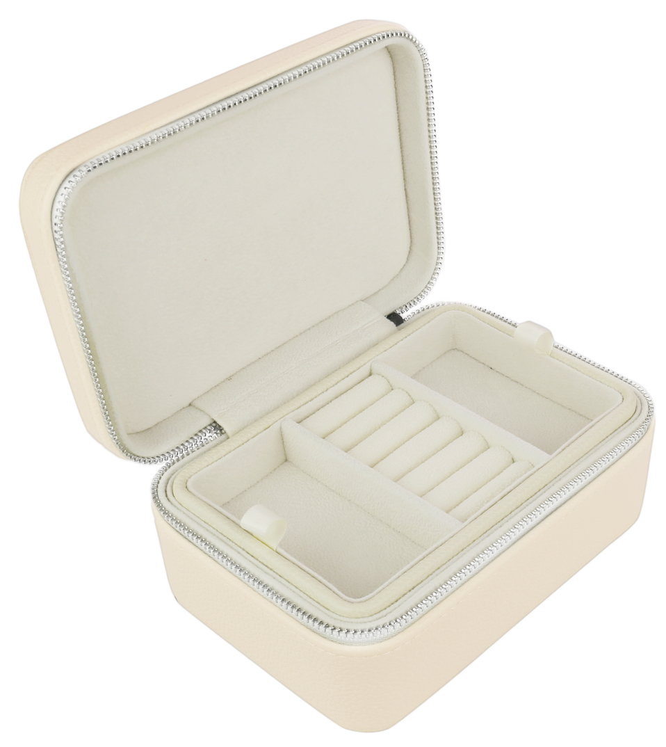 Evolve Taupe Travel Jewellery Box