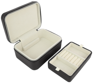 Evolve Black Travel Jewellery Box