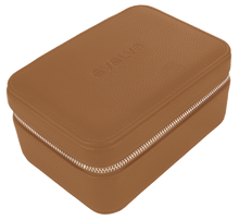 Evolve Tan Travel Jewellery Box