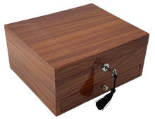 Harrowdene® Amberwood 8-Watch Box with Drawer — Premium Edition