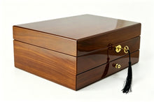 PRE-ORDER: Harrowdene European Walnut High Gloss Jewellery Box 1-Drawer 28cm — Premium Edition