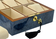 Harrowdene® Midnight Sapphire™  6-Watch Box — Premium Edition