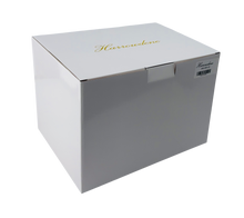 Harrowdene® Premium Edition Matte White Jewellery Box with Side Panels 28.5cm