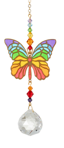 Rainbow Butterfly Crystal Dreams