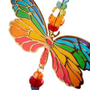 Rainbow Butterfly Crystal Dreams