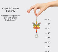 Rainbow Butterfly Crystal Dreams