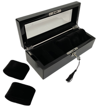 Carbon Fibre High Gloss 5-Watch Box L28cm
