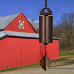 Woodstock Heroic Wind Bell Antique Copper Medium lifestyle image