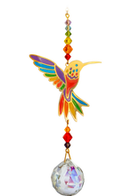 Rainbow Hummingbird Crystal Dreams