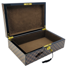 Patterned Wooden Keepsake Box L30cm