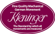 Kieninger Mozart Black Triple Chime Mantel Clock - Limited Edition