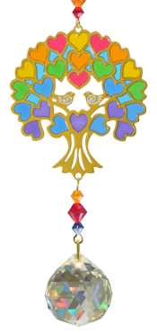 Rainbow Tree of Life Crystal Dreams