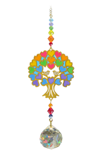 Rainbow Tree of Life Crystal Dreams