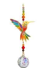 Rainbow Hummingbird Crystal Dreams