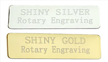 Medium Personalised Metal Plaque L8cm