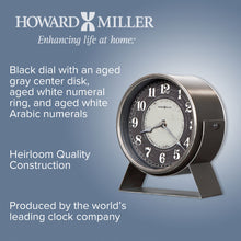Seevers Mantel Clock H 23cm