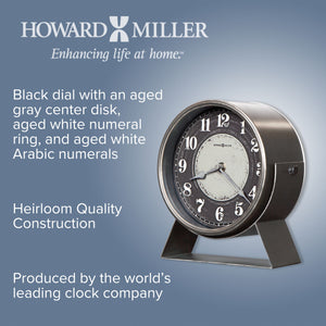 Seevers Mantel Clock H 23cm
