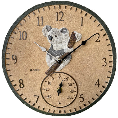 Koala Outdoor Clock 30cm