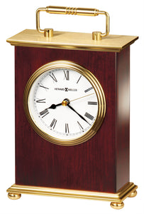 Rosewood Bracket Tabletop Clock