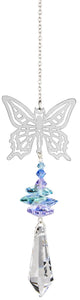 Wild Things Swarovski Crystal Fantasy Blue Butterfly