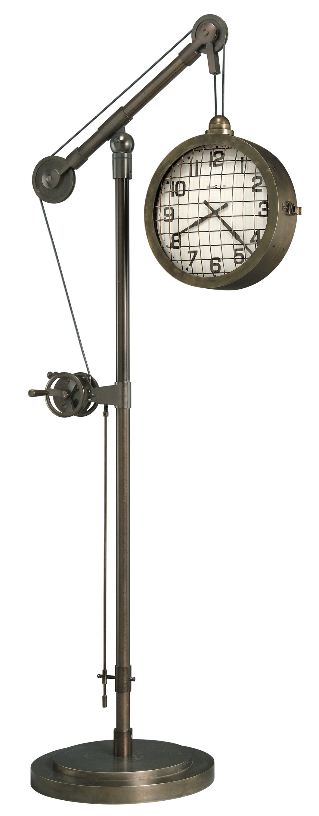 Pulley Time Quartz Grandfather Clock