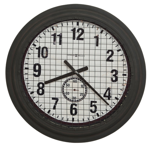 Grid Iron Works Quartz Wall Clock 65cm