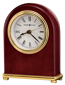 Rosewood Arch Tabletop Alarm Clock