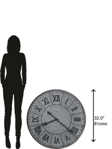 Manzine Wall Clock