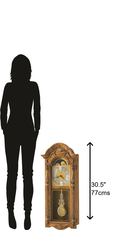 Howard Miller Rothwell Dual Chime Quartz Wall Clock